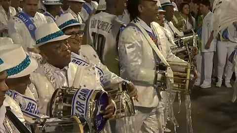 Défilé des champions au carnaval de Rio