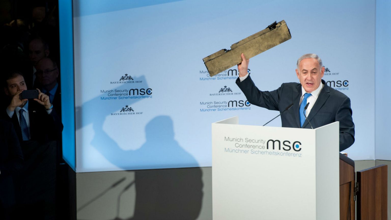 Netanyahu says Iran sent a drone into Israeli airspace