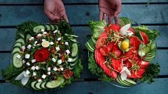 Berlin'de topraksız salata yetiştirip sunan restorana büyük ilgi