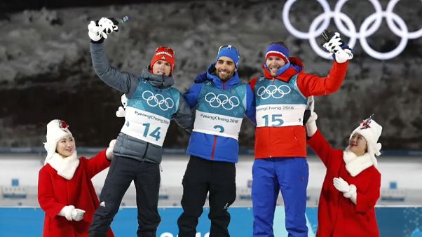 Martin Fourcade hace historia en los Juegos de Pyeongchang Martin Fourcade hace historia en los Juegos de Pyeongchang
