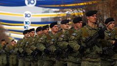 Desfile de las 'fuerzas de seguridad'  