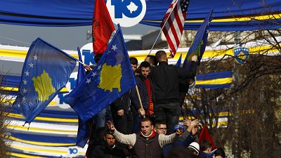 Kosova bağımsızlığının 10. yılını coşkuyla kutladı