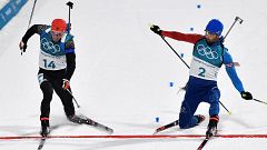 Fourcade célfotóval nyert biatlonban
