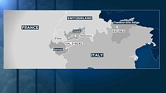 Skigebiete, in denen es am Wochenende zu Lawinenunglücken kam 