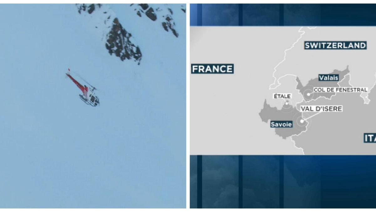 الشرطة السويسرية تنجح في إنقاذ شخصين من انهيار ثلجي