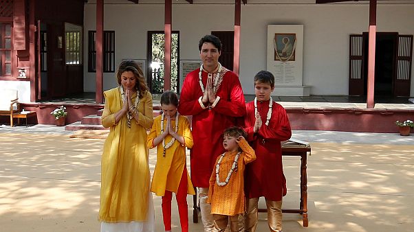 Justin Trudeau en Inde Justin Trudeau en Inde