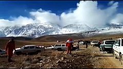 Difícil recuperación de los cadáveres del avión siniestrado en Irán