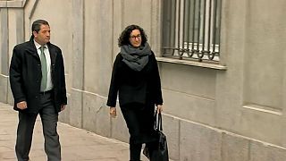 La dirigente independentista catalana Marta Rovira, en libertad bajo fianza