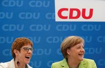 Angela Merkel et sa dauphine, Annegret Kramp-Karrenbauer