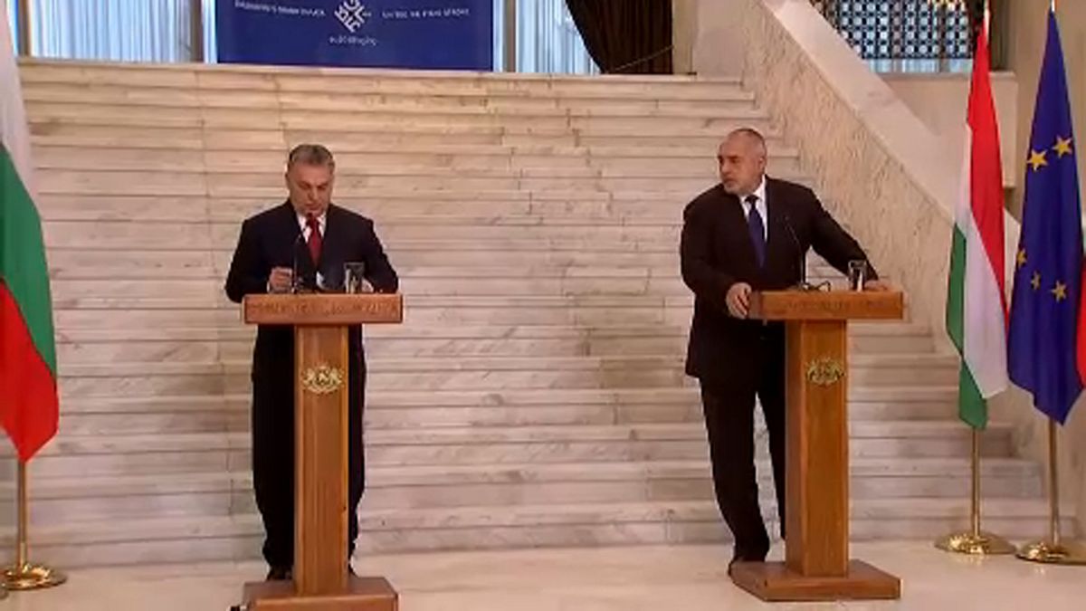 Viktor Orbán e Boyko Borisov