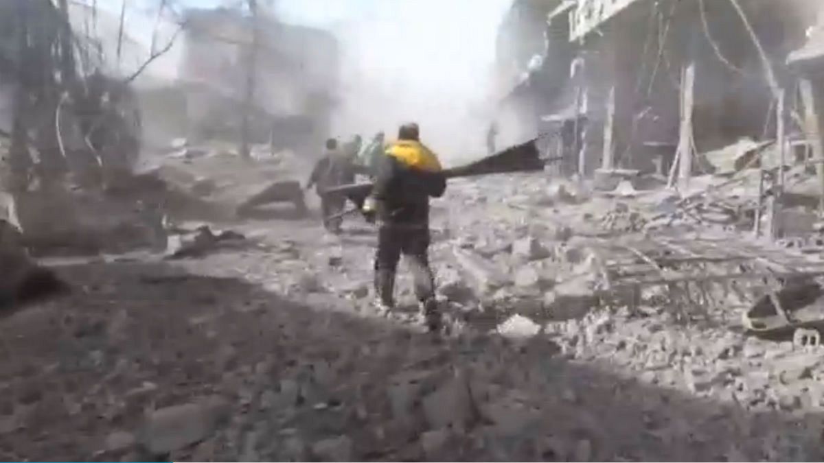 سوریه؛ ۷۷ غیرنظامی در حملات هوایی به غوطه شرقی کشته شدند 