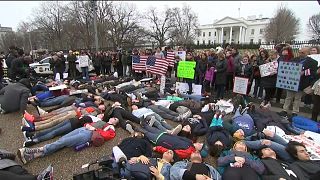 ABD: Öğrencilerden silah protestoları