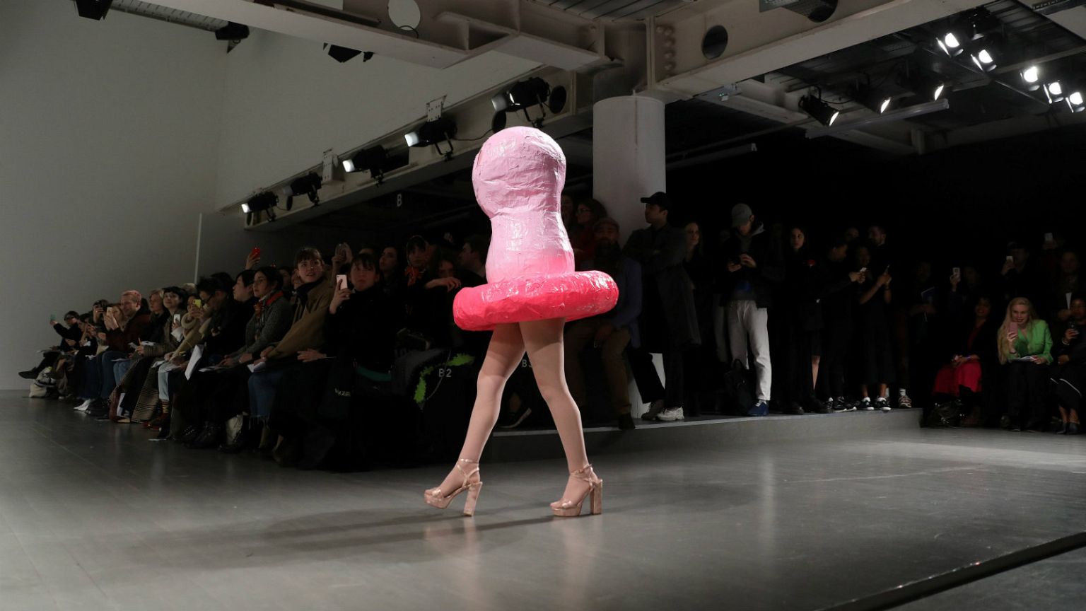 condom dresses fashion show Condom Fashion Show
