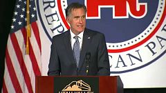 Donald Trump'tan kendisini eleştiren Mitt Romney'e siyasi destek 