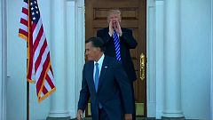 Trump apoya la candidatura de Romney al Senado