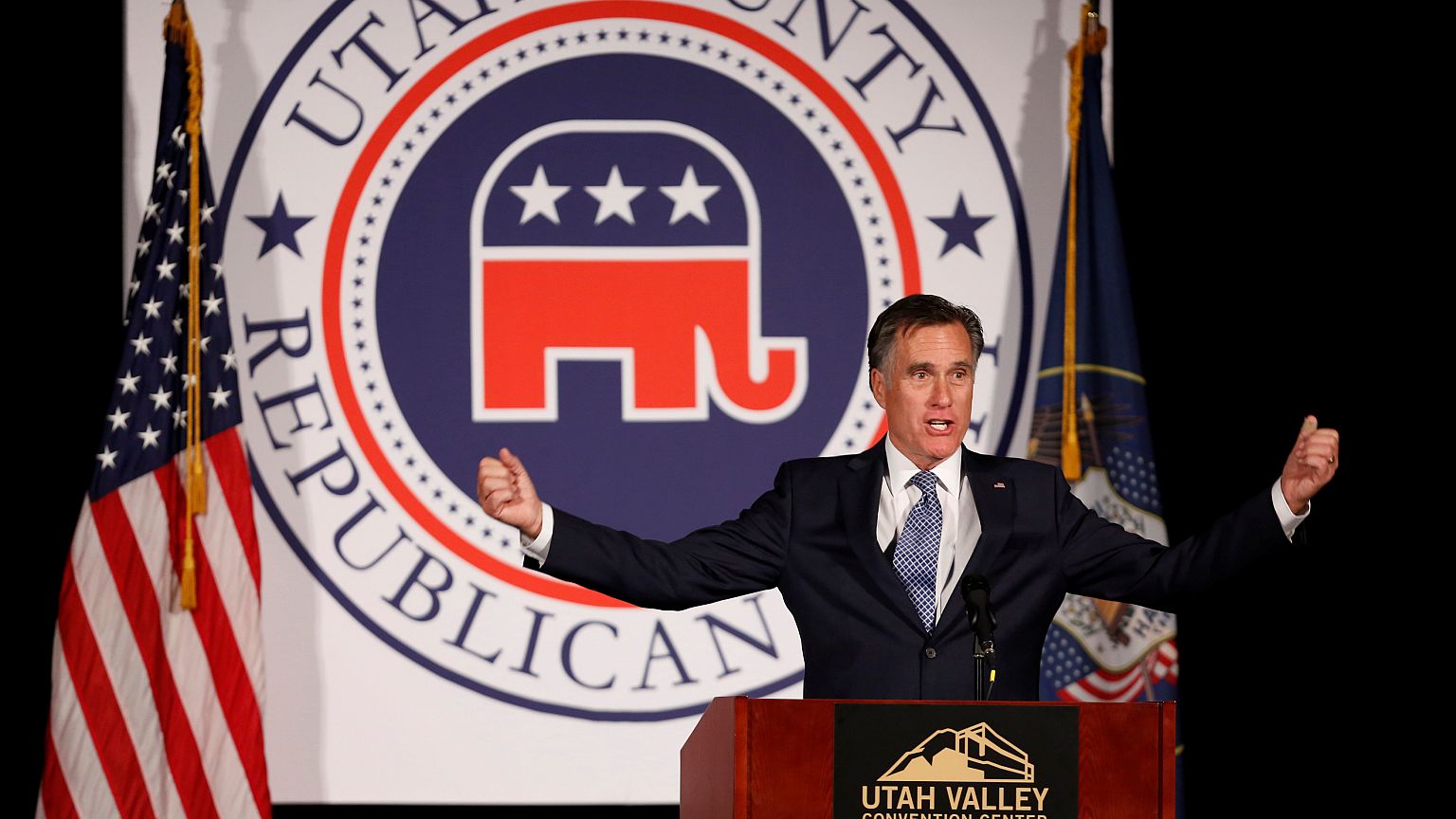Trump soutient la candidature de Romney au Sénat