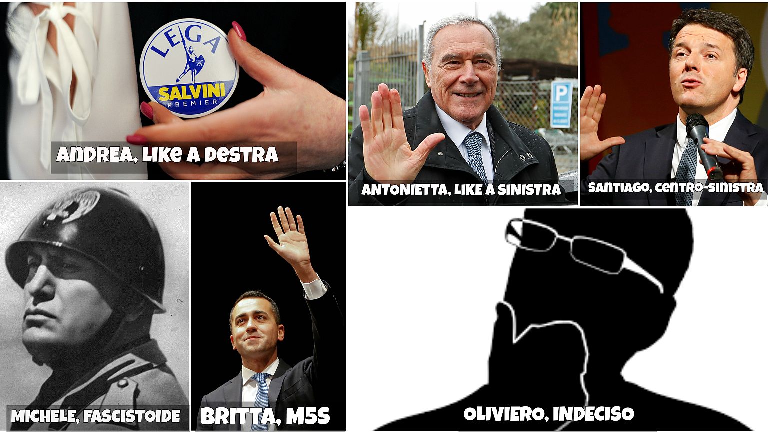 Come si informa un fascista su Facebook? Con poca varietà e tante fotine