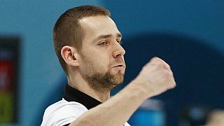 Russian Olympic curler Alexander Krushelnitsky
