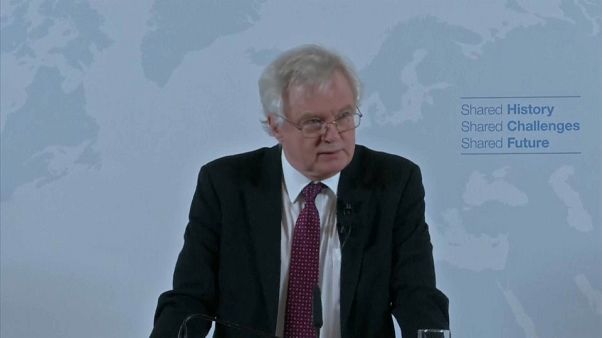 David Davis sets out a vision of Britain's global relations post-Brexit David Davis sets out a vision of Britain's global relations post-Brexit