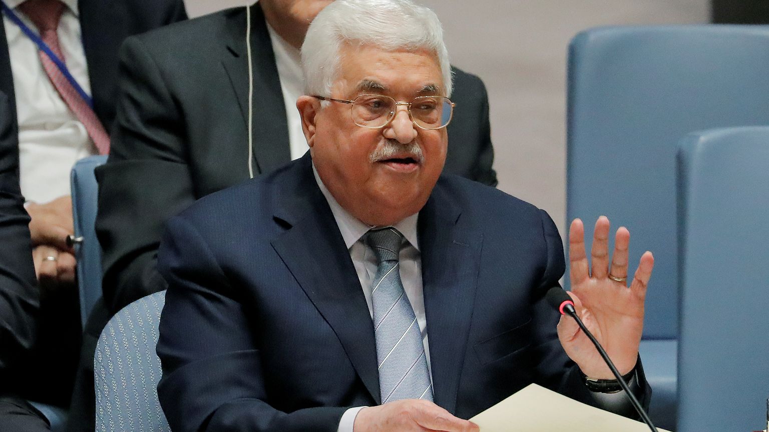 الرئيس الفلسطيني محمود عباس 