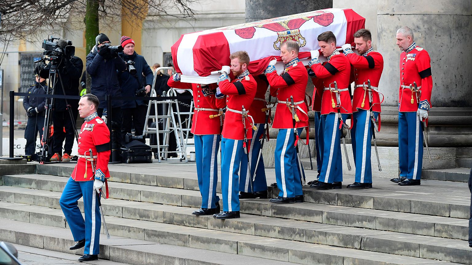 Dernier hommage au prince Henrik de Danemark 
