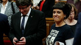 Katalan lider Gabriel duruşması için İspanya'ya dönmüyor