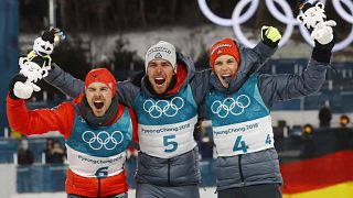 Olympische Winterspiele 2018: Historischer Dreifach-Triumph für deutsche Kombinierer