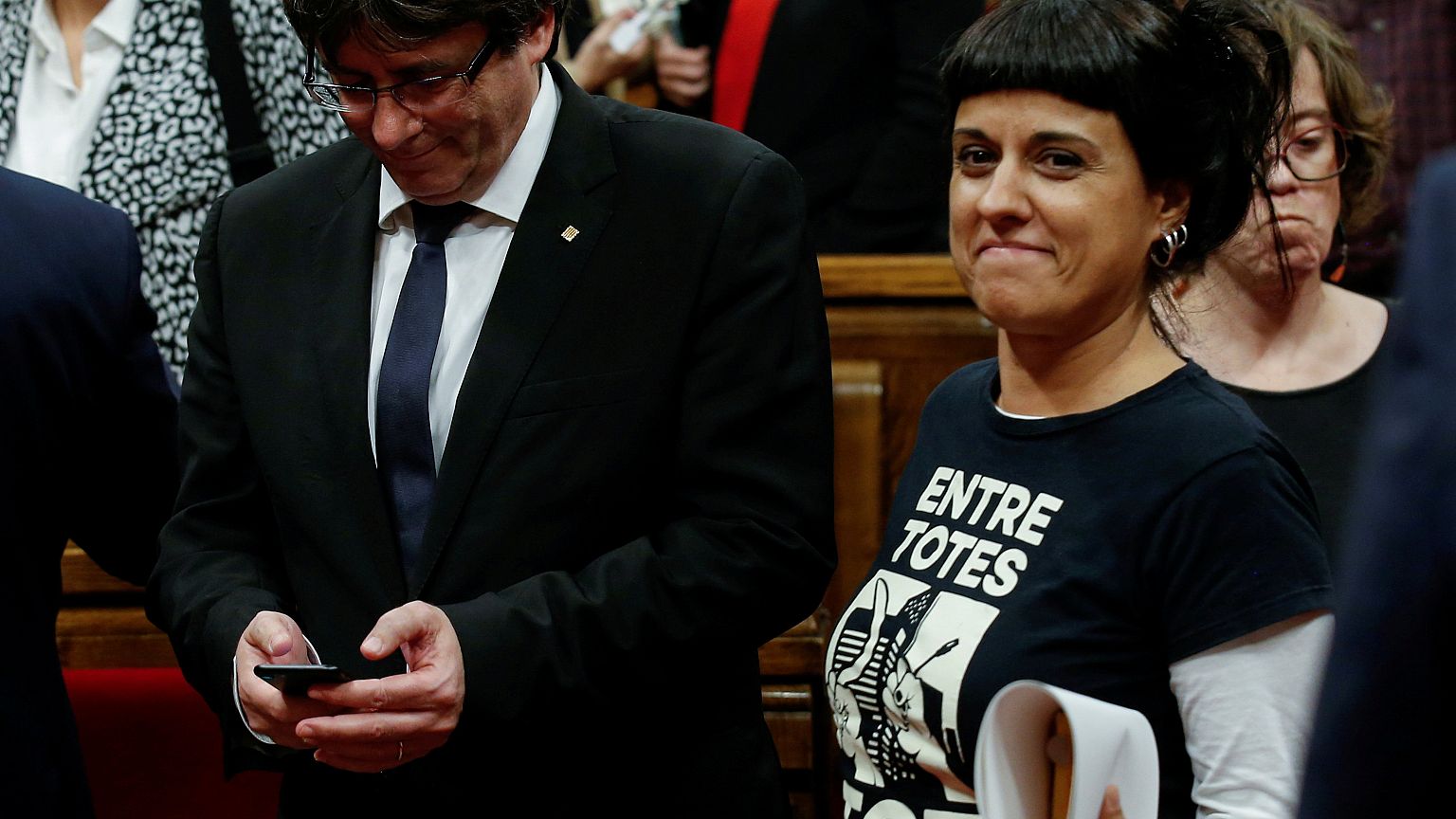 La séparatiste catalane Anna Gabriel reste en Suisse