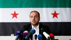 Le président du Comité des négociations syriennes Nasr al-Hariri 