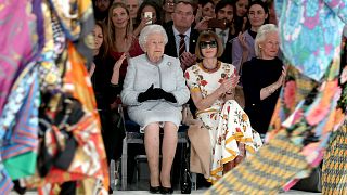 Queen Elizabeth makes surprise London Fashion Week appearance 