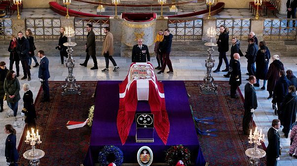 В Копенгагене простились с принцем Хенриком В Копенгагене простились с принцем Хенриком