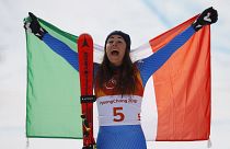 Abfahrt der Damen: Sofia Goggia holt Gold für Italien