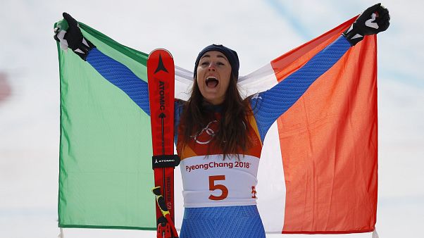 Abfahrt der Damen: Sofia Goggia holt Gold für Italien Abfahrt der Damen: Sofia Goggia holt Gold für Italien