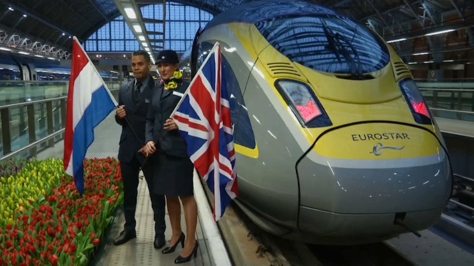 Londres-Amsterdam en menos de cuatro horas