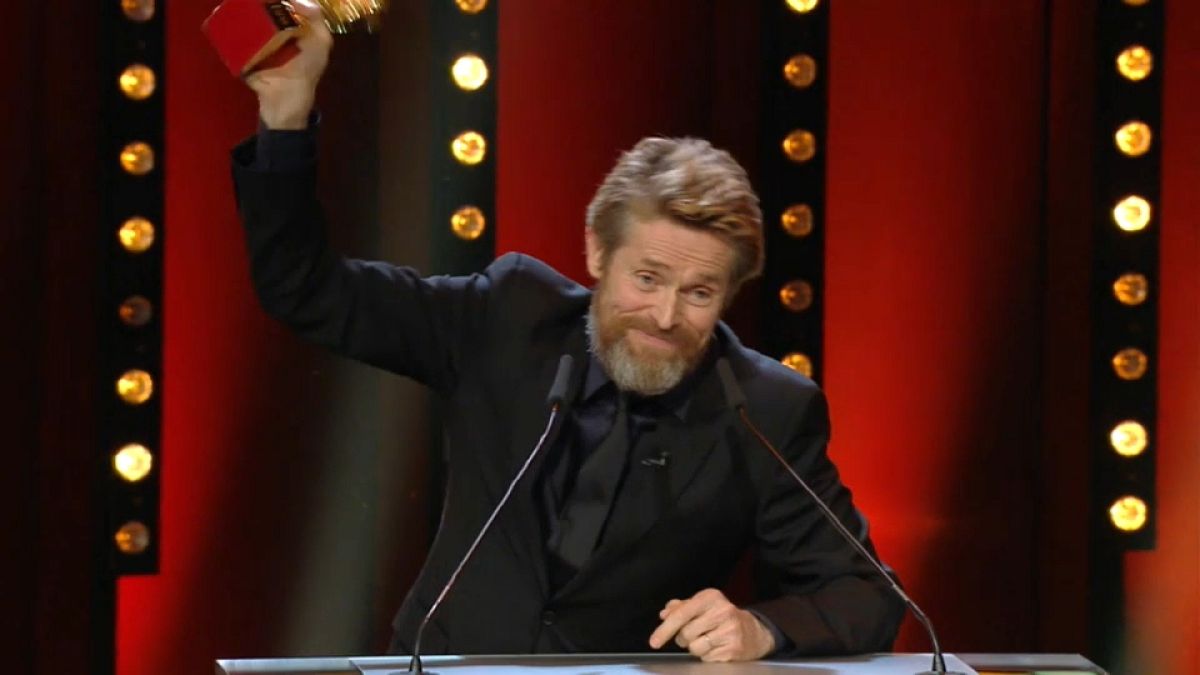 Berlinale'de yaşam boyu başarı ödülü Willem Dafoe'ya verildi