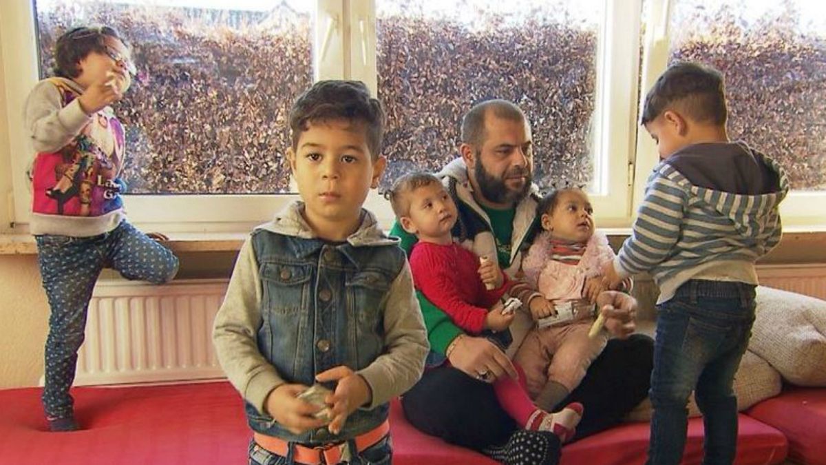 اللاجئ السوري أحمد أ. وأولاده 