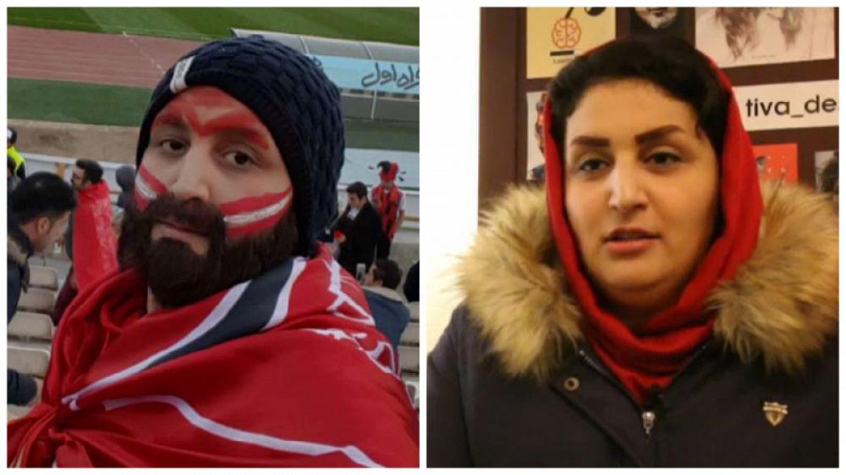 Erkek kılığında stadyumlara giren İranlı Zehra ile tanışın