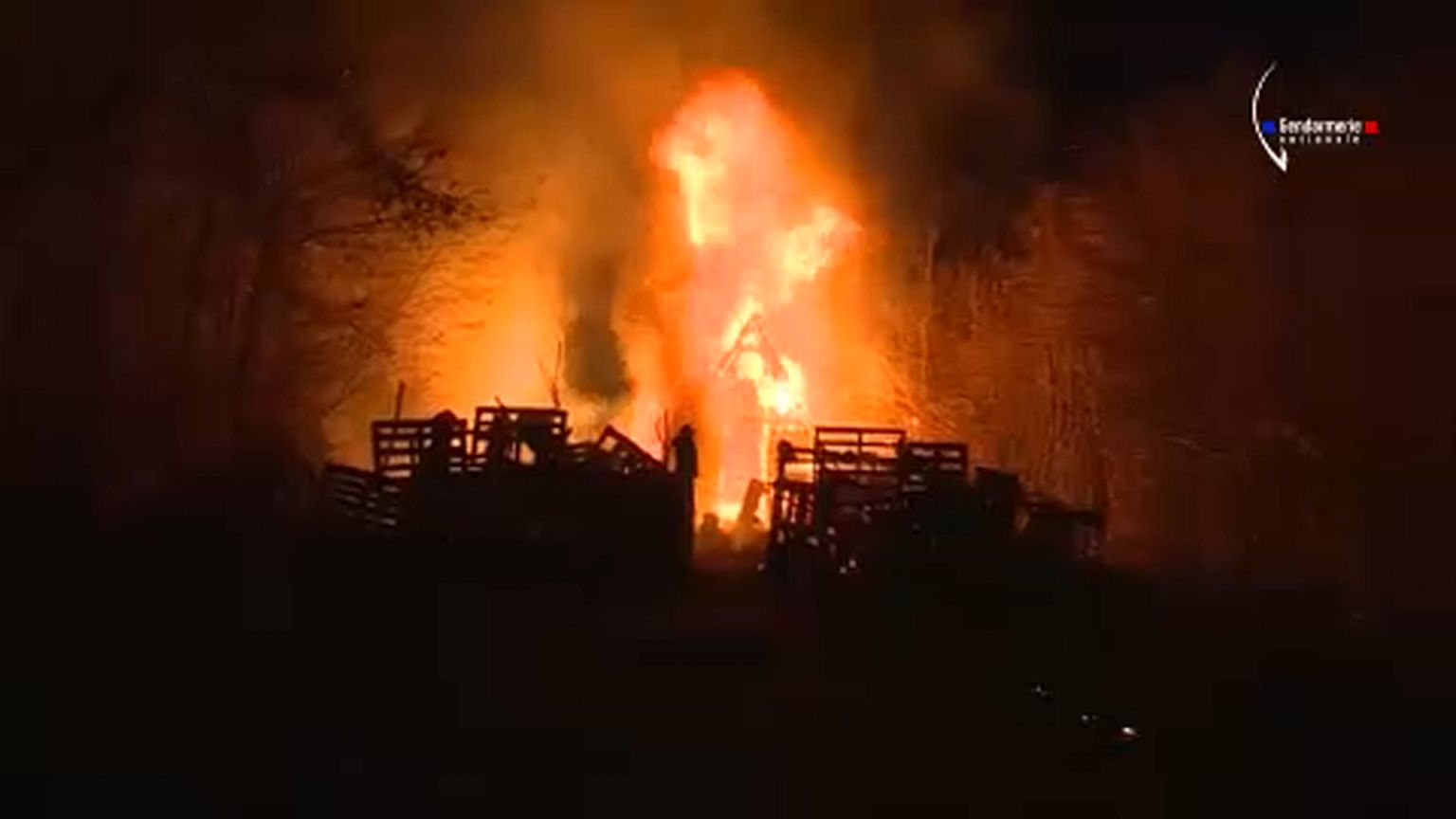 France : évacuation de la ZAD de Bure