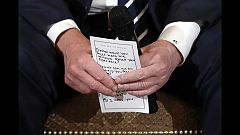 Trumps Spickzettel 