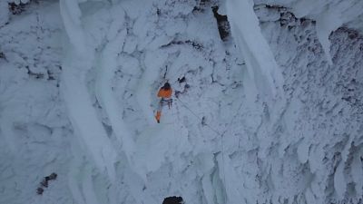 تسلق جبال الجليد:  داني أرنولد يفتتح مسلكا جديدا