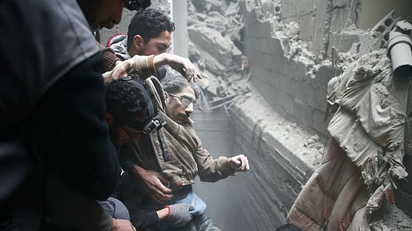 Síria: Hospitais de Ghouta Oriental bombardeados Síria: Hospitais de Ghouta Oriental bombardeados