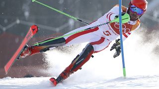 Pyeongchang 2018: Hirscher fuori nello slalom, l'oro a Myhrer