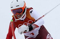 Gisin surpreendeu em Pyeongchang