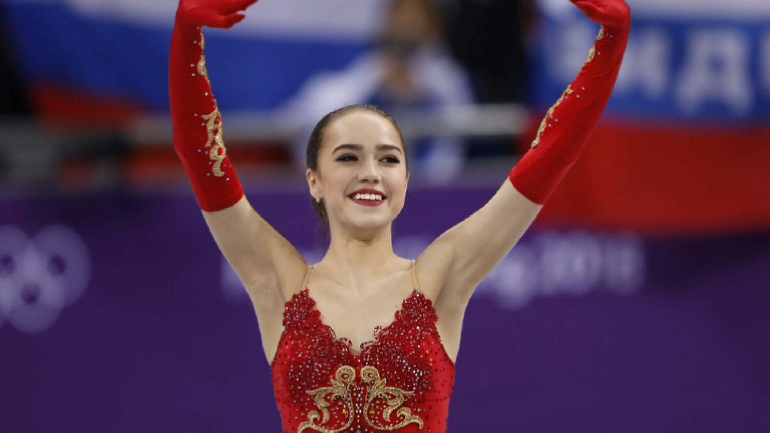 Alina Zagitova redore le blason russe
