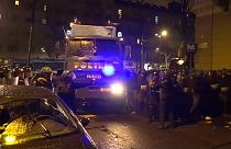 Anti-fascists clash with police in Italy
