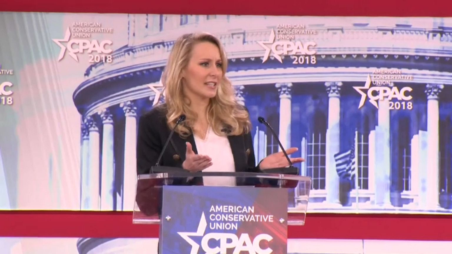 Marion Maréchal Le Pen : ce qu'elle a dit à Washington