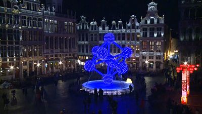 Brussels lantern show