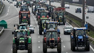 Manifestation d'agriculteurs
