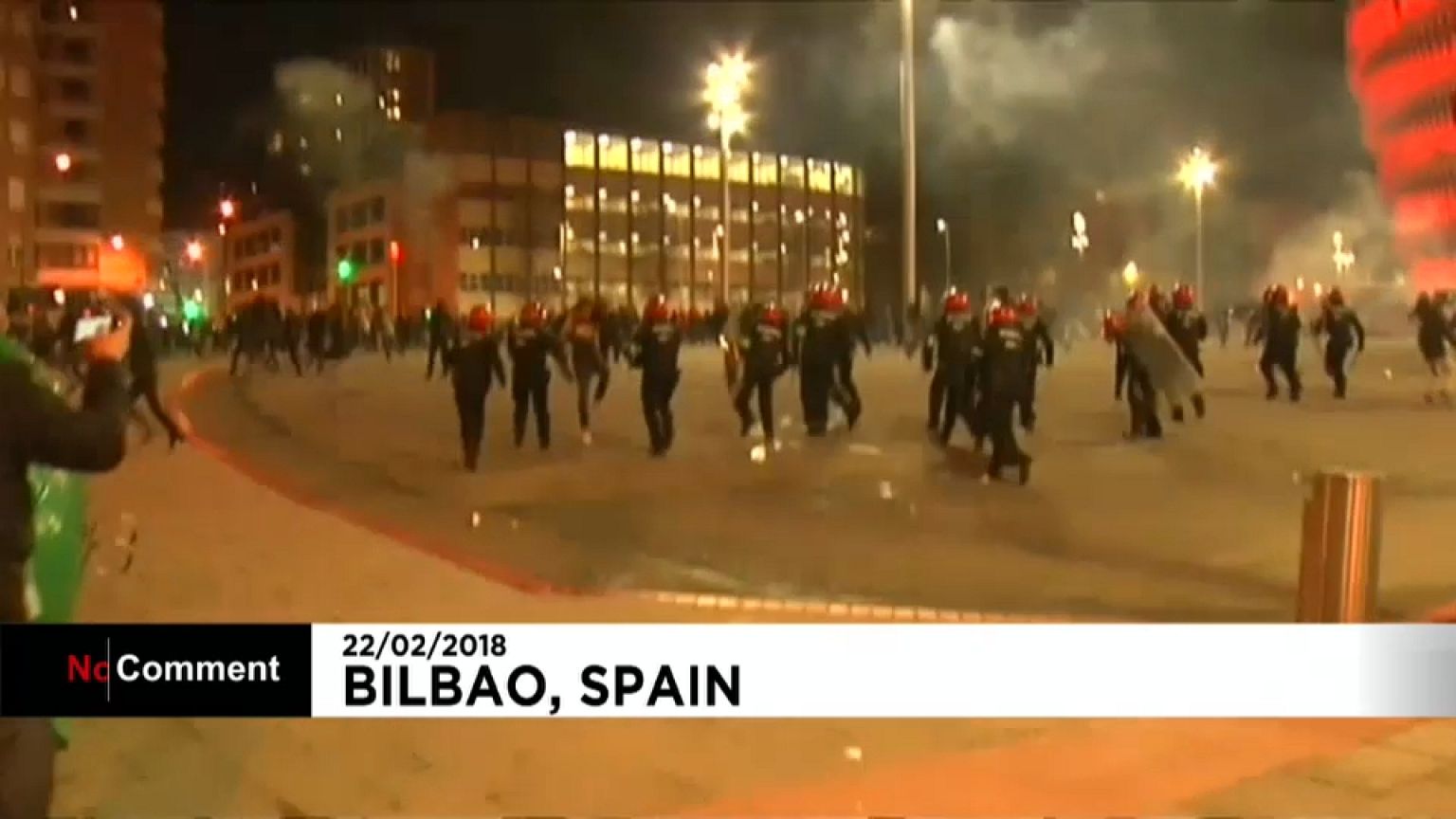 Toter bei Auseinandersetzungen in Spanien
