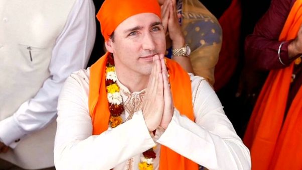 Trudeau-Familie: bunter Staatsbesuch in Indien Trudeau-Familie: bunter Staatsbesuch in Indien